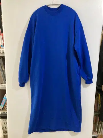 antiqua 파랑 롱 니트 원피스 F 사이즈