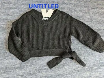 UNTITLED 긴팔 니트 스웨터