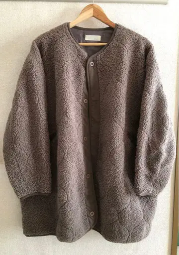 merci 프렌치 브뤼 보아 블루종 아우터