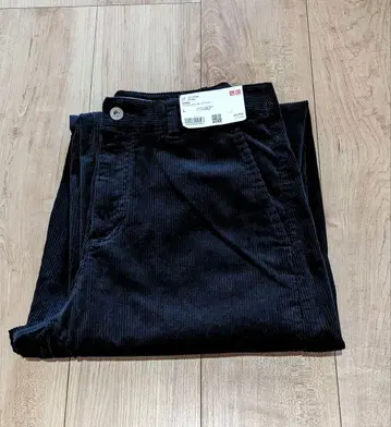 유니클로 코듀로이 커브 팬츠 네이비 L