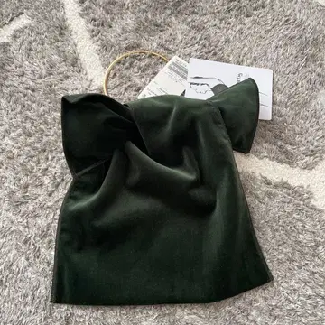 [ 미사용 새상품 ] LERET.H 사크 누르 레아쉬 백 그린