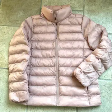 UNIQLO PUFFTECH 핑크 다운 자켓 M
