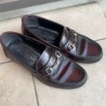 HARUTA 다크 브라운 로퍼