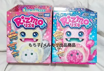 리즈모 화이트 핑크 2점 완구 보살핌 봉제 인형 로봇 타카라토미