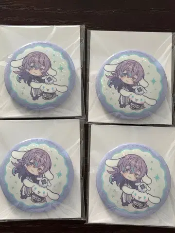 니지산지 Dytica 산리오 키라키라 캔뱃지 호시미치 쇼 시나모롤