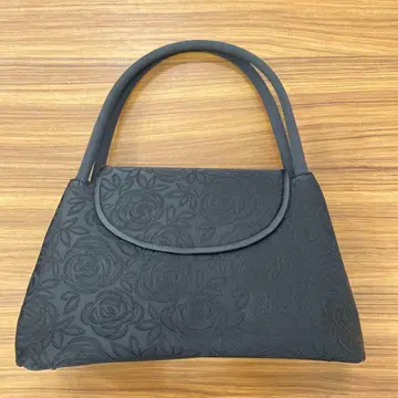 [ 새상품급 ] IWASA 이와사 포멀 백 자카드 직물 관혼상제 블랙