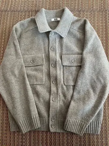 UNIQLO U 라무 니트 자켓 GREEN M 사이즈