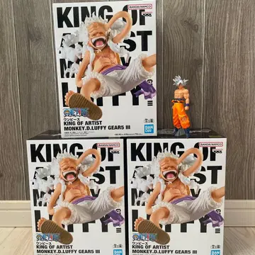 KING OF ARTIST 몽키 D 루피 GEAR III 3체 세트