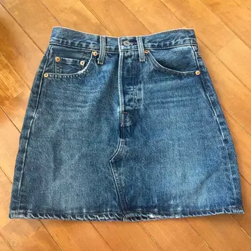Levi's 데님 스커트 미니 스커트