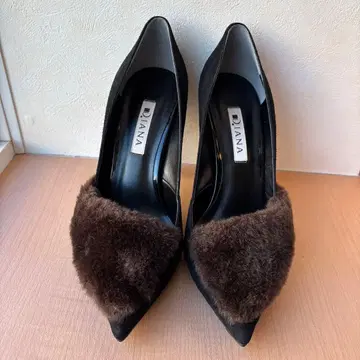 DIANA 하이힐 펌프스 블랙/브라운