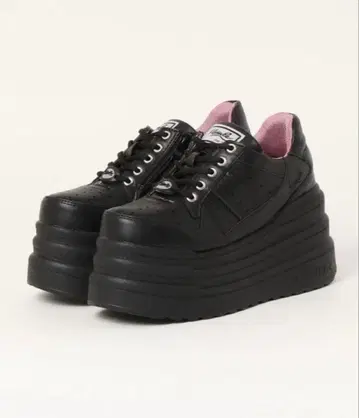 YOSUKE 요스케 통굽 레이스업 스니커즈 23.5