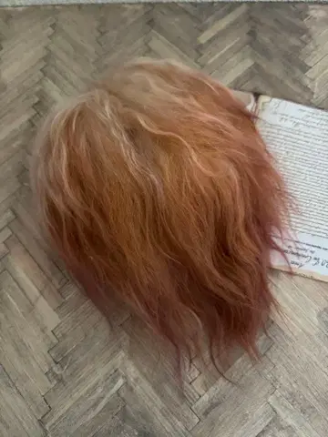 브라이스 두피 포함 모헤어 가발 가발 브라이스 두피