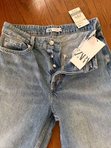 ZARA 하이라이즈 스트레이트 롱 길이