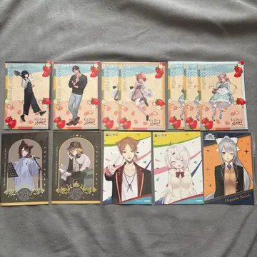 니지산지 특전 엽서 묶음 판매