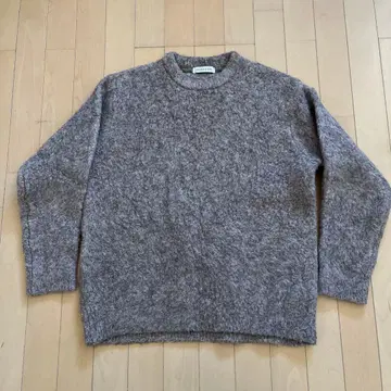 프릭스스토어 울 혼방 크루넥 스웨터