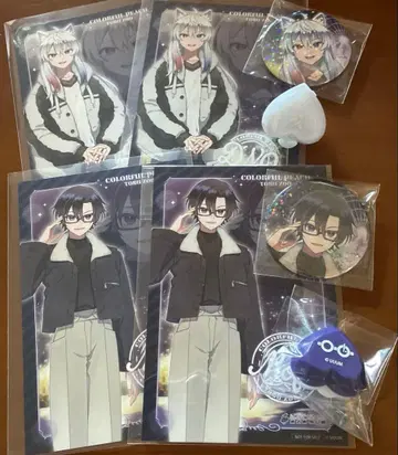 컬러풀 피치 토부 동물공원 링라이트 캔뱃지 엽서