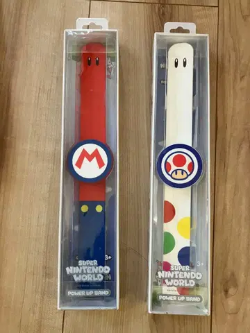 슈퍼 마리오 월드 파워업 밴드 2개 세트