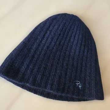 론 헤르만 비니 니트 모자 캐시미어 100% 네이비
