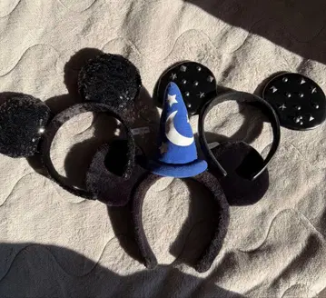 디즈니 머리띠 3개와 샐리 봉제 인형 세트