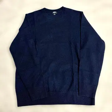 유니클로 캐시미어 크루넥 니트 남성용 M