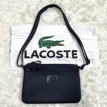 미사용품 LACOSTE 라코스테 PVC 숄더백 사코슈