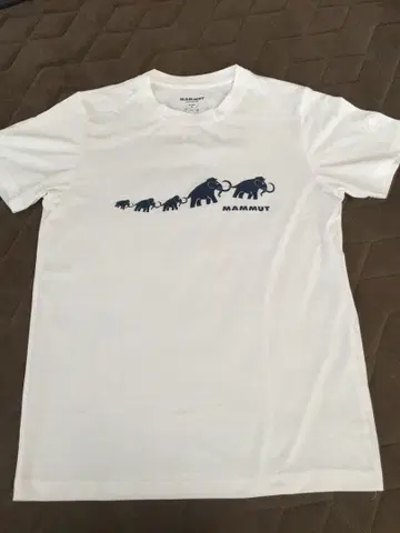 MAMMUT 그래픽 T셔츠 화이트