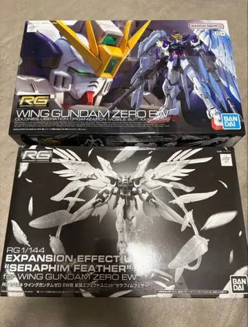 RG 윙건담 제로 EW 세라핌 페더 세트