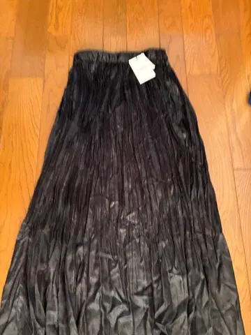 PAGEBOY 페이지 보이 블랙 검정 플리츠 스커트 정가 4950엔