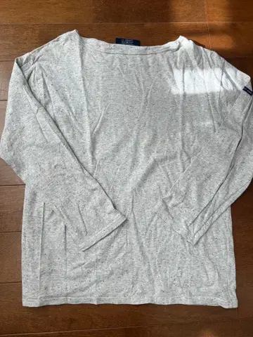 SAINT JAMES 그레이 긴팔 T셔츠