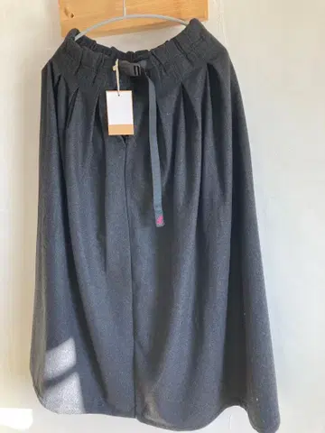 그라미치 차콜 롱 스커트 M