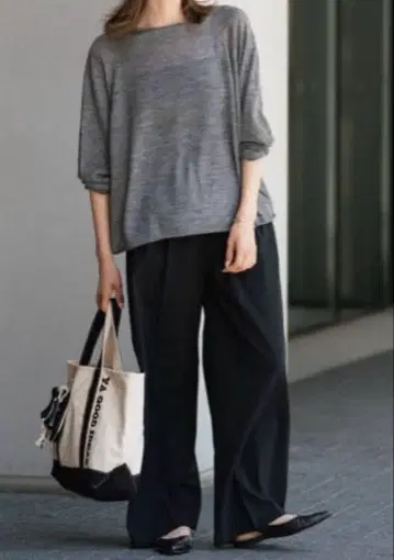 framework 새상품급 알파카 혼방 니트