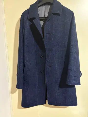 GINZA Global Styles 체스터 코트 네이비