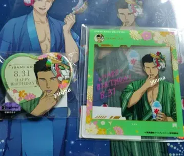 버번 브레이번 팝업 여름 축제 벌스데이 이사미 캔뱃지 카드