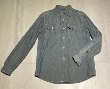 SASSAFRAS (사사프라스) 샴브레이 셔츠/데님 셔츠 M 사이즈