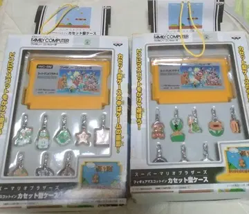 슈퍼 마리오 브라더스 피규어 마스코트 인 카세트형 케이스