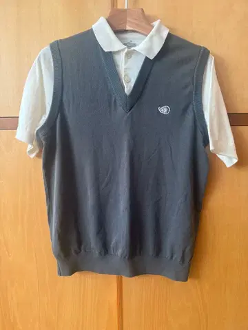 CLUBHAUS 베스트 포함 피케 셔츠 M