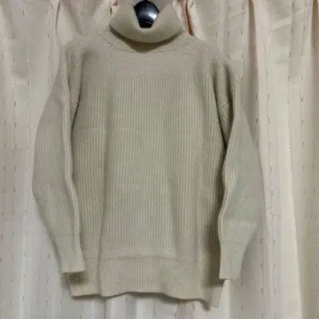 BEAMS BOY 터틀 니트