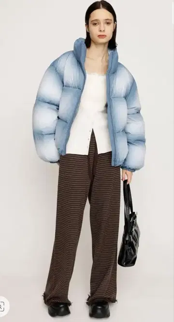 Sly BORDER KNIT RELAX 팬츠