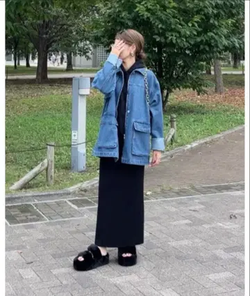 notch. 속기모 후디 원피스 속기모 후디 원피스