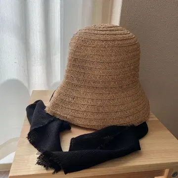 La Maison de lyllis 스카프 포함 밀짚모자