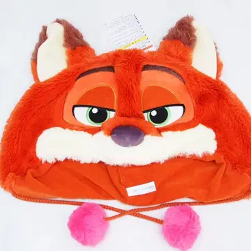 주토피아 닉 와일드 팬캡 폼폼 포함