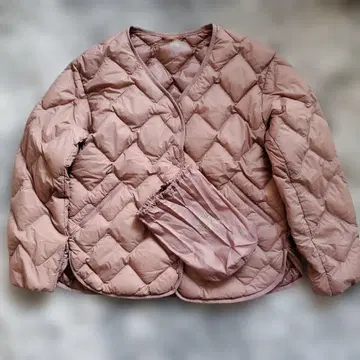 유니클로/UNIQLO 울트라 라이트 다운 릴랙스 자켓 / [ M ] 핑크