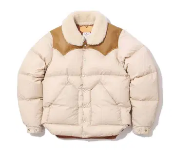 록키 마운틴 다운 자켓 베이지 40 미사용 새상품