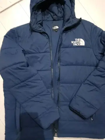 THE NORTH FACE 네이비 충전솜 다운 자켓 M