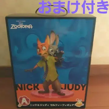 주토피아 Happy 복권 닉 & 주디 셀피 피규어 A상 덤 포함