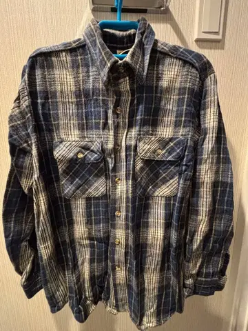 FIVE BROTHER 파이브브라더 90s 플란넬 셔츠 M 네이비