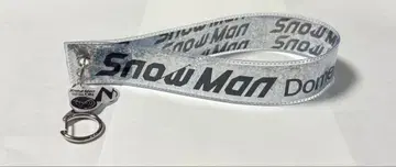 Snow Man Dome Tour 2025-2026 은색 테이프 키링