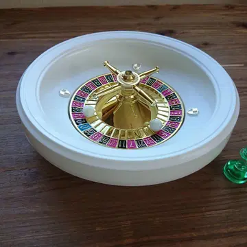 룰렛 화이트 골드 약 21cm