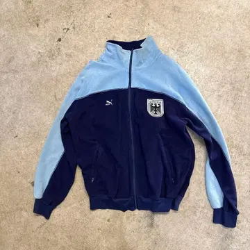 Puma Bundeswehr 저지 사이즈 52 네이비/라이트 블루