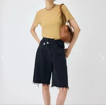 CROSS WAIST 하프 팬츠 moussy